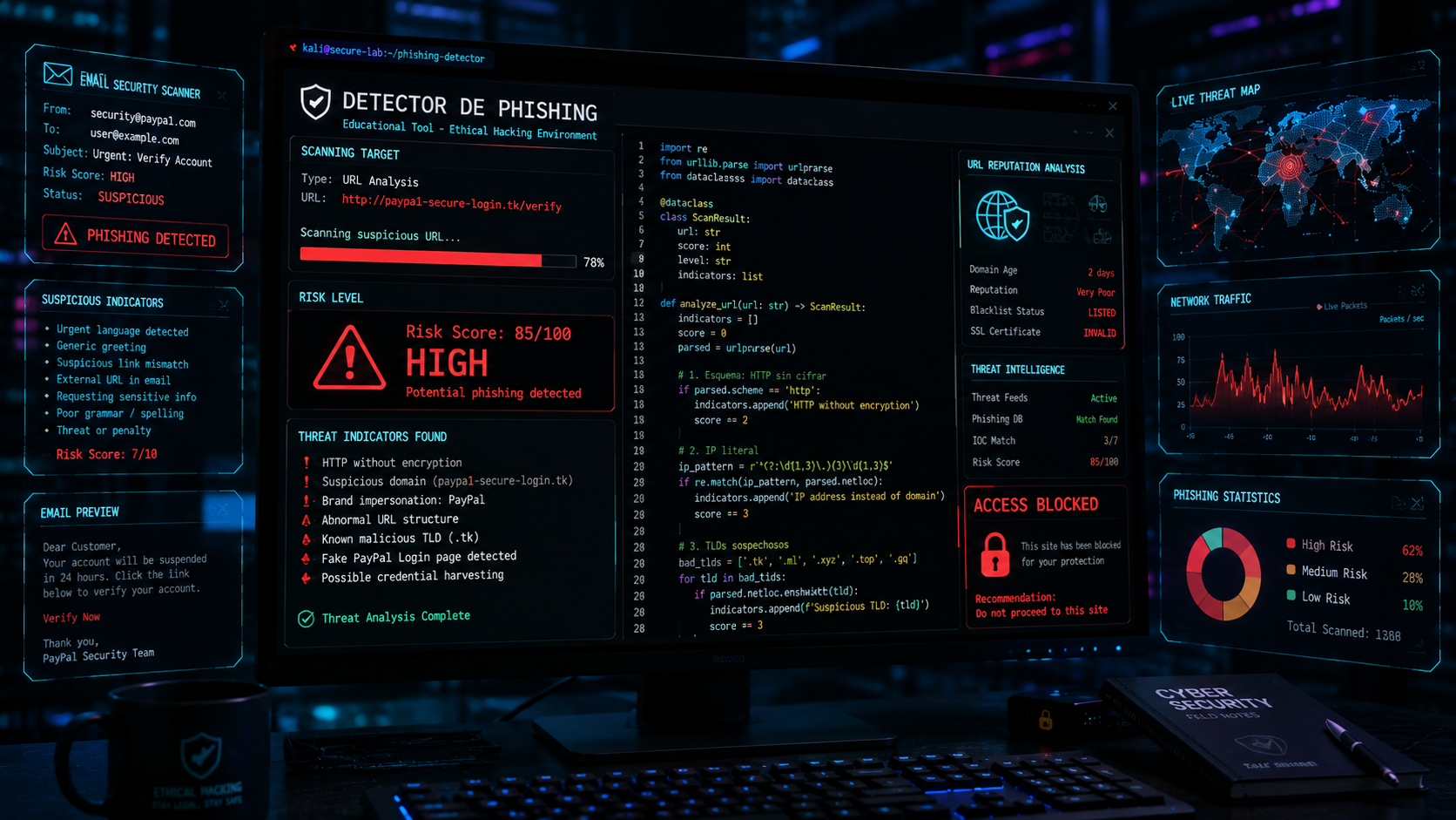 Detector de phishing